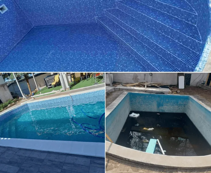 Poolreparatur